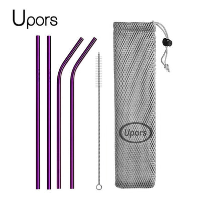 Reusable Drinking Straw with cleaner