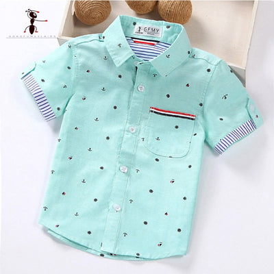 Boys Casual Short-sleeved shirts
