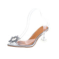 Transparent High Heels Sexy Pointed Toe Slip-on