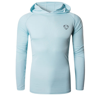 Men's UPF 50+ UV Sun Protection Outdoor Long Sleeve Tee Shirt