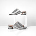 Women Bright leather outdoor slippers