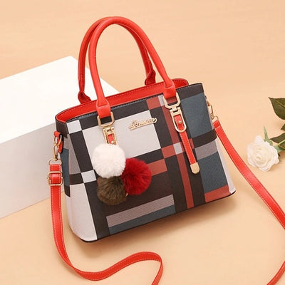 High-Quality Stripes Designer Fashion Handbags