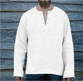 Long Sleeves Men's  Linen shirt