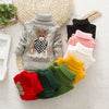 Unisex Turtleneck Knitted Pullover Jumper