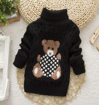 Unisex Turtleneck Knitted Pullover Jumper