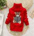 Unisex Turtleneck Knitted Pullover Jumper