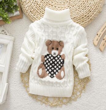 Unisex Turtleneck Knitted Pullover Jumper