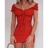 Elegant Off Shoulder Mini Dress