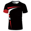Fashion 3D  short-sleeved round neck T-shirt
