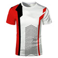 Fashion 3D  short-sleeved round neck T-shirt