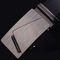 Brand Genuine men's Leather Fashion Automatic Buckle Belts