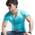 V-Neck Short Sleeve Fashion Fitness Hot T-shirt For Men
