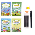 4 Books + Pen Magic Practice Book