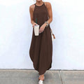 A-Line Sleeveless Beach Fashion Dress