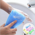 Magic Silicone Brushes Rubbing Back