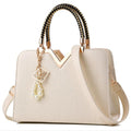 Top-handle Embroidery Crossbody Bag Shoulder Bag Lady Simple Style