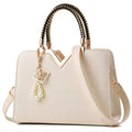 Top-handle Embroidery Crossbody Bag Shoulder Bag Lady Simple Style