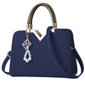 Top-handle Embroidery Crossbody Bag Shoulder Bag Lady Simple Style