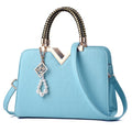 Top-handle Embroidery Crossbody Bag Shoulder Bag Lady Simple Style