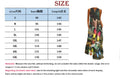 Butterfly Printed Breathable Long Sleeveless Maxi Dress Women