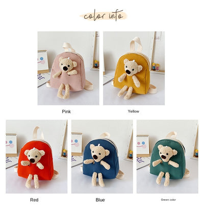 Unisex Children's Plush Bear Backpack