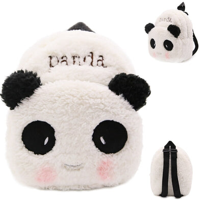 Cute Cartoon Super soft Plush Children's School Bag