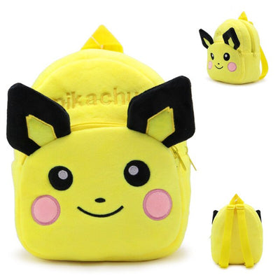 Cute Cartoon Super soft Plush Children's School Bag