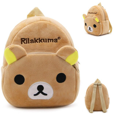 Cute Cartoon Super soft Plush Children's School Bag