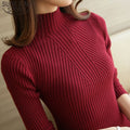 Fashion Winter Long Sleeve Turtleneck Pullovers Sweaters