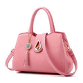 Top-handle Embroidery Crossbody Bag Shoulder Bag Lady Simple Style