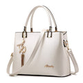 Top-handle Embroidery Crossbody Bag Shoulder Bag Lady Simple Style