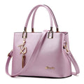 Top-handle Embroidery Crossbody Bag Shoulder Bag Lady Simple Style