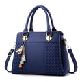 Top-handle Embroidery Crossbody Bag Shoulder Bag Lady Simple Style
