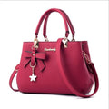 Top-handle Embroidery Crossbody Bag Shoulder Bag Lady Simple Style