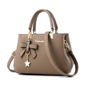 Top-handle Embroidery Crossbody Bag Shoulder Bag Lady Simple Style