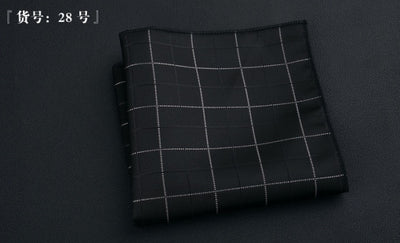 Fashion pocket square luxury paisley striped