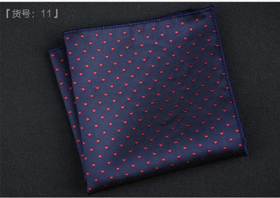 Fashion pocket square luxury paisley striped