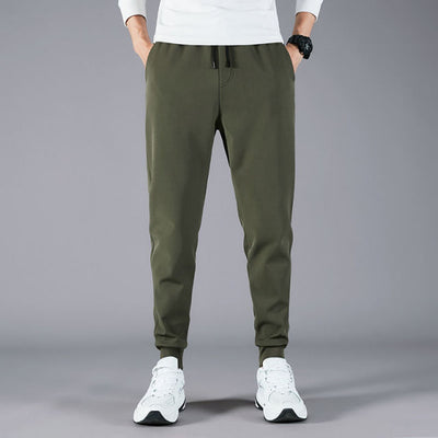 Men’s Slim Microelasticity Sports Pants