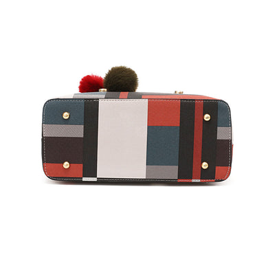 High-Quality Stripes Designer Fashion Handbags