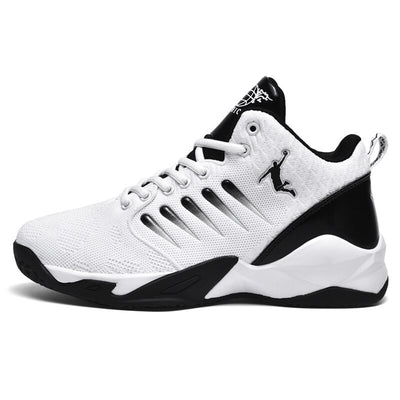 Teens Retro High Top Anti-slip Outdoor Basketball Sports Trainers