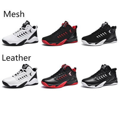 Teens Retro High Top Anti-slip Outdoor Basketball Sports Trainers