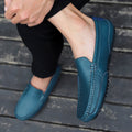 Italian Genuine Leather Men’s Loafers Driving Shoes