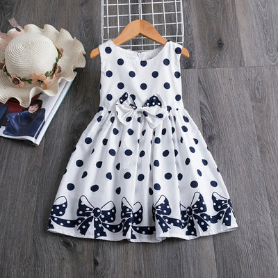 Elegant Floral Long Sleeve Princess Tulle Dress