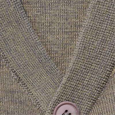 Men's Knitted Waistcoat Cardigan Wool Sleeveless Coats