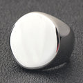 Customized Signet Rings Engrave Name Photo Logo Signet Rings